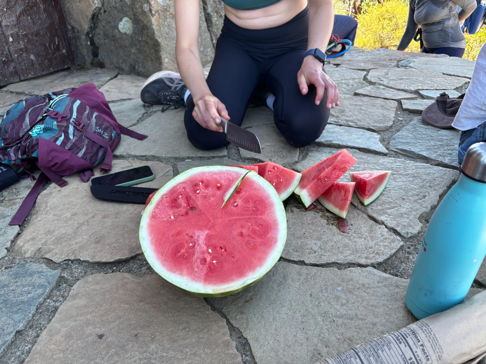 5. Mount Tam with Audrey, Dan, & Arty – suprise watermelon